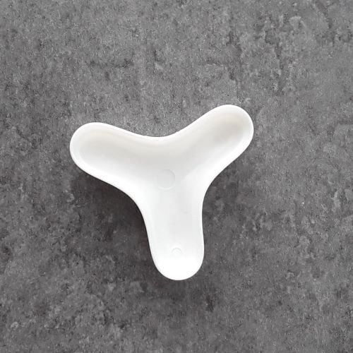 Porte-savon minimaliste plastique polypropylene blanc savosec