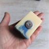 capsule du porte-savon magnetique dans savon hydratant saf